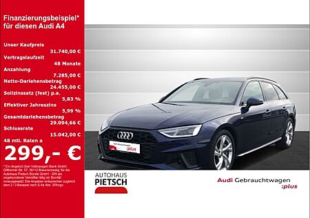 Audi A4 40 TDI S line ACC Pano Kamera Leder Sportsitz