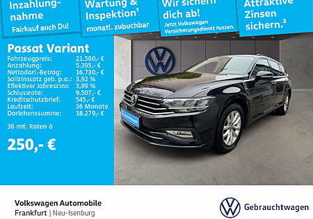 VW Passat Variant 2.0 TDI DSG Business Navi AHK LED Heckleuchten Leichtmetallfelgen