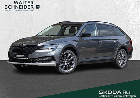 Skoda Superb Combi 2.0 TDI DSG 4x4 Scout AHK Pano DCC