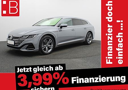 VW Arteon Shooting Brake 2.0 TSI DSG 4Mo. R-Line NAVI-PRO LEDER PANORAMA AHK DCC HK-SOUND KAMERA ACC PARKLENK