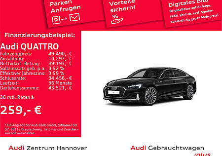 Audi Quattro A5 Sportbach advanced 40 TDI Matrix Leder Memory ACC