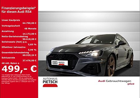 Audi RS4 Avant quattro Style-Paket bronze, 280 km/h, B&O, RS-Abgas