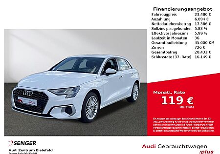 Audi A3 Sportback 40 TFSIe Advanced LED Business-P.