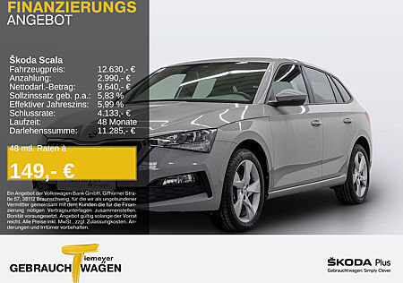 Skoda Scala 1.0 TGI LM17 DYNAMIK-P SPORTSITZE SMART-LINK