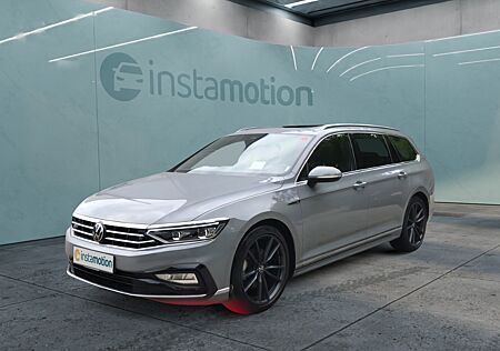 VW Passat Variant 2.0 TDI DSG R-Line LEDER IQ.LIGHT PANO HEAD-UP AHK 360 KAMERA ACC NAVI 19 CONNECT DAB