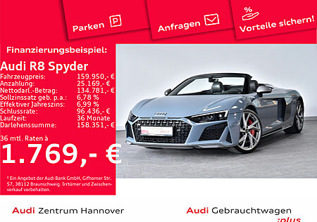 Audi R8 Spyder performance 5.2 TFSI quattro B&O Laser Keramik