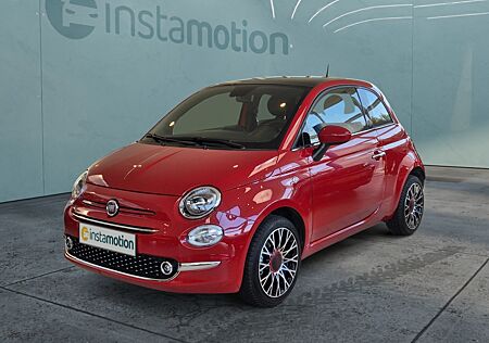 Fiat 500 Red (EURO 6d) Pano.-Dach/BC