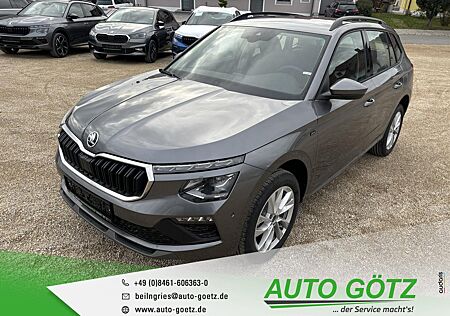 Skoda Kamiq Drive DSG AHK-Vorb.*Navi*DAB*VZE*LED*ACC*SmartLink*DigiCockpit*elektr. Heckkl.*Kamera*ParkAssist*Kessy*BlindSpot*Freispr.*Sitzheiz*PDC*vo+hi*Alu*LichtAssist*SpurAssist*Connect*ZV-Funk*4xEFH*Ladeboden*Lenkradheiz*beheiz.Frontscheibe*Nebel*Armlehne*Metallic