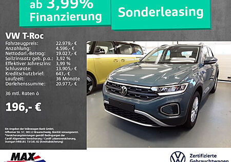 VW T-Roc 1.0 TSI LIFE LED+NAV+PDC+ALU+APP+SITZH