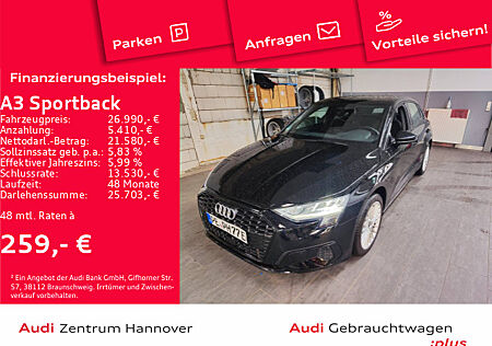 Audi A3 Sportback e-tron advanced 40 TFSI Kamera virtual Sportsitze