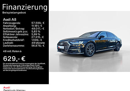 Audi A8 Lang 60 TFSIe MATRIX*PANO*HEAD UP*KAMERA*B&O