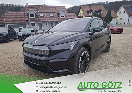 Skoda Enyaq 85 Sportline Maxx WÀrmepumpe* AHK*Navi*DAB*VZE*LED*ACC*SmartLink*Panorama*DigiCockpit*elektr. Heckkl.*AreaView*ParkAssist*Kessy*BlindSpot*Freispr.*Sitzheiz*PDC*vo+hi*Soundsyst*Alu*LichtAssist*SpurAssist*DCC*Connect*Sunset*ZV-Funk*4xEFH*Ladeboden*Lenkradheiz*beheiz.Frontscheibe*Nebel*Armlehne*