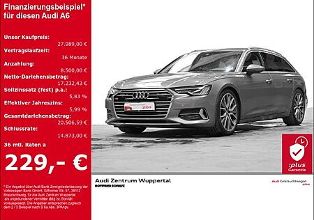 Audi A6 Avant 40 TDI ACC MATRIX KAMERA SHZ GARANTIE SMARTPHONE INTERFACE 20 ZOLL