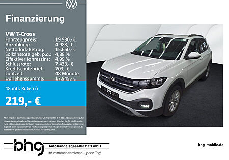 VW T-Cross Life 1.0 TSI OPF