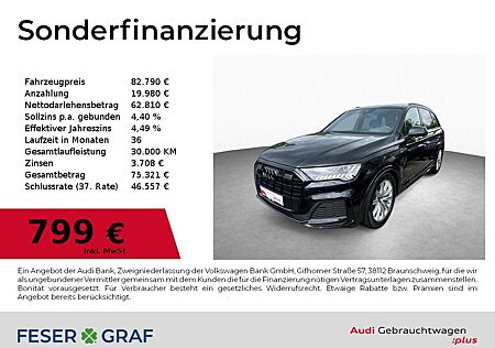 Audi Q7 S line 50 TDI qu. tiptr. B&O+MATRIX+PANO+ACC