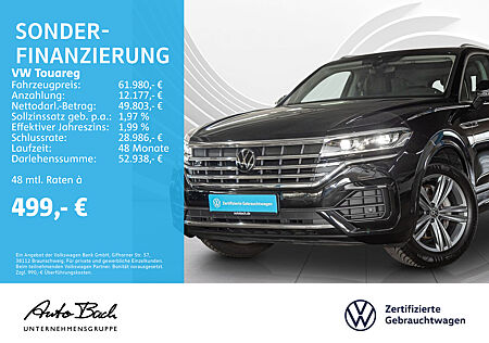 VW Touareg 3.0 V6 TDI Elegance R-Line, AHK, Navi, LED, Leder, Luftfederung, Rear View