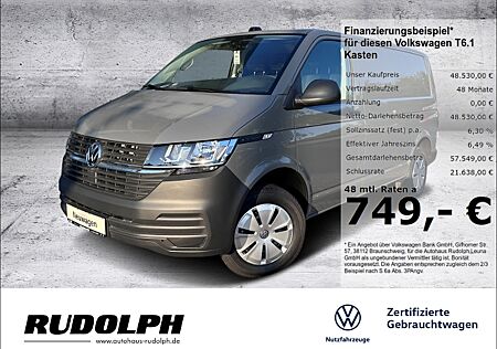 VW T6 .1 Kasten KR 2.0 TDI 5-Gang BT SHZ PDC AHK Multif.Lenkrad