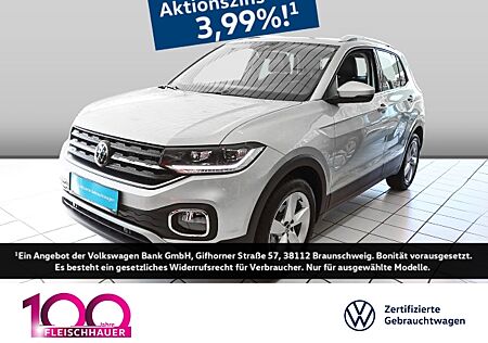 VW T-Cross Style 1.0 TSI LED+DC+NAVI+RFK+SHZ+ACC+CARPLAY+