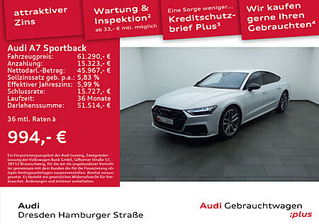 Audi A7 Sportback 45 TFSI quattro S line Matrix AHZV