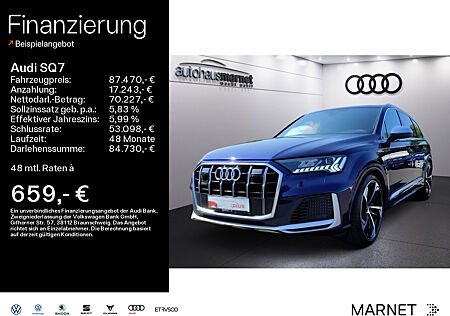 Audi SQ7 SUV 373kW TFSI*Navi*Matrix*Alu*B&O*AHK*HUD*Virtual Cockpit*Kamera*Standheizung