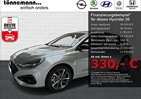 Hyundai i30 FACELIFT T-GDI ADVANTAGE 48V DCT+VOLL LED+NAVI+RÜCKFAHRKAMERA+SITZ-/LENKRADHEIZUNG+INDUKTI