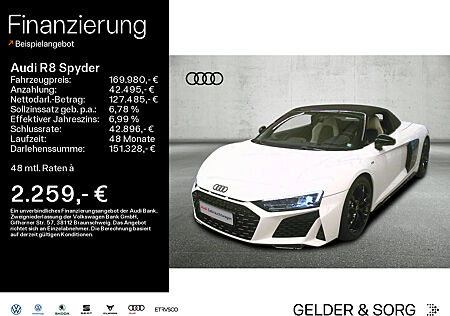 Audi R8 Spyder V10 peformance RWD exclusive individual