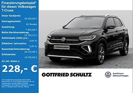 VW T-Cross 1.5 TSI DSG R-Line AHK Navi LED RFK