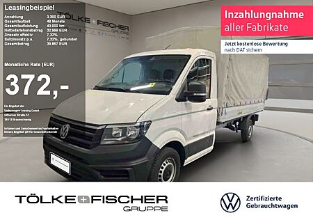 VW Crafter 35 2.0 TDI Plane+Pritsche LR AHK Navi