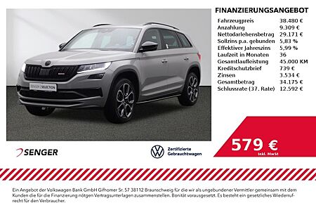 Skoda Kodiaq RS 2.0 TDI DSG 4x4 LED Panorama AHK