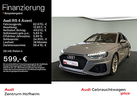 Audi RS4 RS 4 Avant*280 km/h*HUD*Matrix*Virtual*Navi+*Kamera*ACC*Sitzlüftung*Optik*Privacy*AHK*