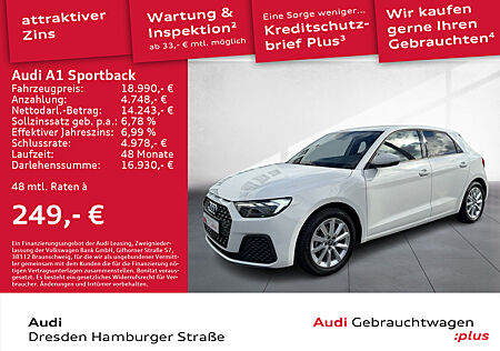 Audi A1 Sportback 25 TFSI LED