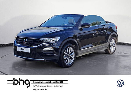 VW T-Roc Cabriolet 1.0 TSI OPF Style Front-Lane-Assist Winterpaket Ready2Discover D