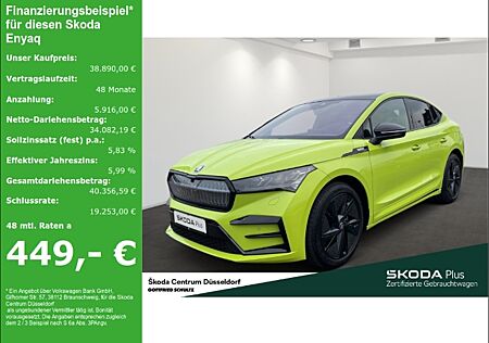 Skoda Enyaq Coupe RS Lounge Ausstattungs-Paket: Sitzkomfort Plus