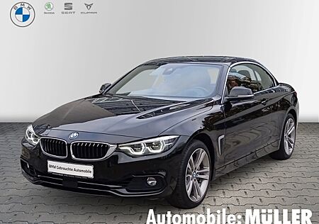 BMW 435 d xDrive Cabrio Sport Line*HUD*RFK*Harman&Kardon*