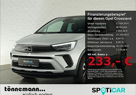 Opel Crossland ELEGANCE+LED+RÜCKFAHRKAMERA+SITZ-/LENKRADHEIZUNG+AGR SITZ+ALUFELGEN