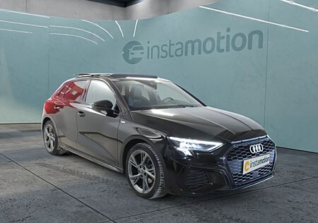 Audi A3 Sportback 35 TFSI S-Tronic 2x S-Line Black 18 ACC LED PANO