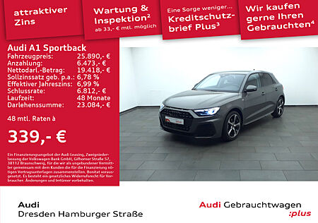 Audi A1 Sportback 30 TFSI S line LED Navi S tronic