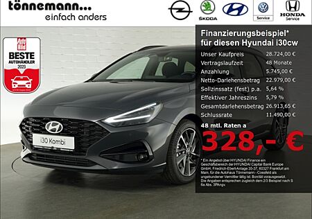 Hyundai i30 i30cw FACELIFT T-GDI ADVANTAGE 48V DCT+VOLL LED+NAVI+RÜCKFAHRKAMERA+SITZ-/LENKRADHEIZUNG+INDUKTI