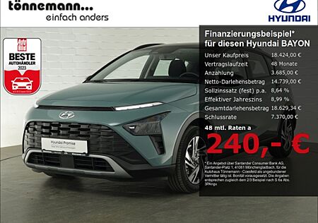 Hyundai Bayon T-GDI TREND 48V+VOLL-LED+RÜCKFAHRKAMERA+SITZ-/LENKRADHEIZUNG