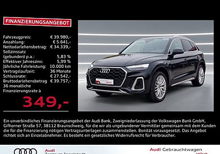 Audi Q5 S line 40 TDI qu MATRIX 20" Kamera Leder Virt