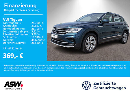 VW Tiguan Elegance 2.0TDI DSG Navi LED HUD Pano AHK