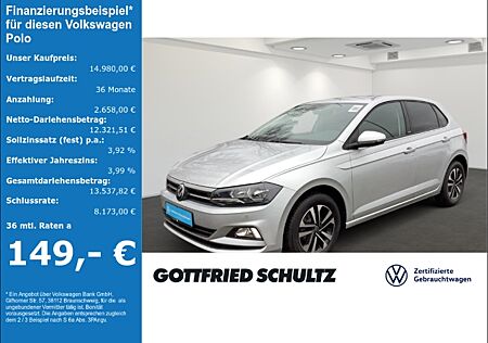 VW Polo VI 1.0 TSI United NAVI SHZ PDC MFL LM