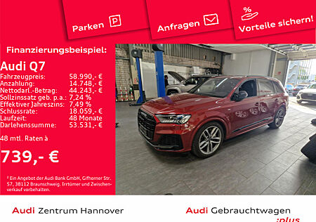 Audi Q7 S line 55 TFSIe quattro HuD Laser Pano AHK Luft