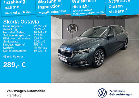 Skoda Octavia Combi 1.5 TSI Style Navi LED Heckleuchten Sitzheizung Leichtmetallfelgen Combi 1.5 TSI