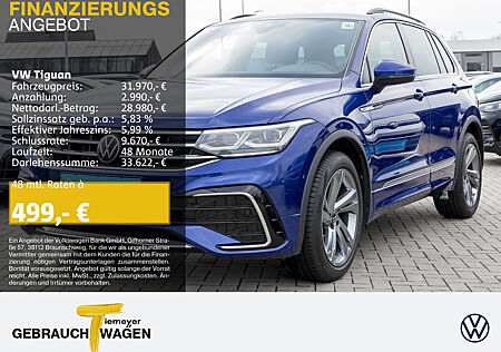 VW Tiguan 2.0 TDI R-LINE MATRIX SITZHZ NAVI VIRTUAL