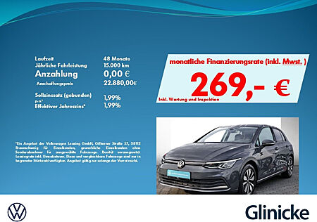 VW Golf VIII 2.0 TDI Life Navi Klima PDC SiHz