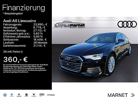 Audi A6 Limousine 50 TFSI e quattro S line design*TopView*Einparkhilfe*Navi*Tempomat*Side Assist*