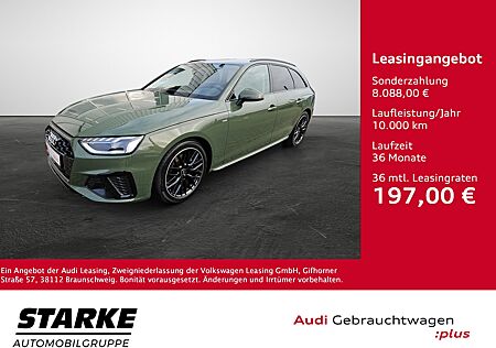 Audi A4 Avant 30 TDI S tronic S line NaviPlus LED AHK 18-Zoll OptikPaket-schwarz APS-Plus Sportsitze