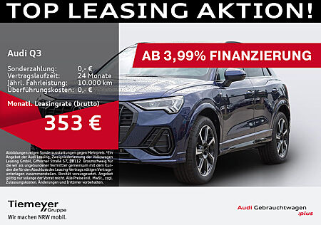 Audi Q3 45 TFSIe S LINE AHK LM19 OPTIKPKT NAVI+