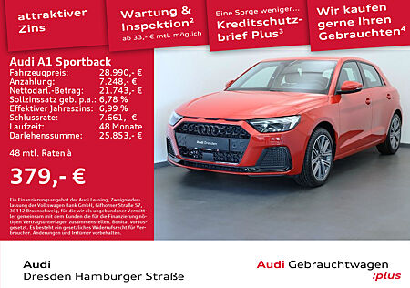 Audi A1 Sportback 25 TFSI advanced Navi LED ACC